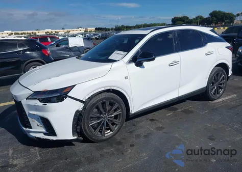 2024 Lexus Rx 350 F Sport Handling from USA, damaged, VIN 2T2BAMCAXRC052204